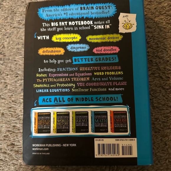 Everything you need to ace a math test for‎ middle schoolers - Picture 2 of 4